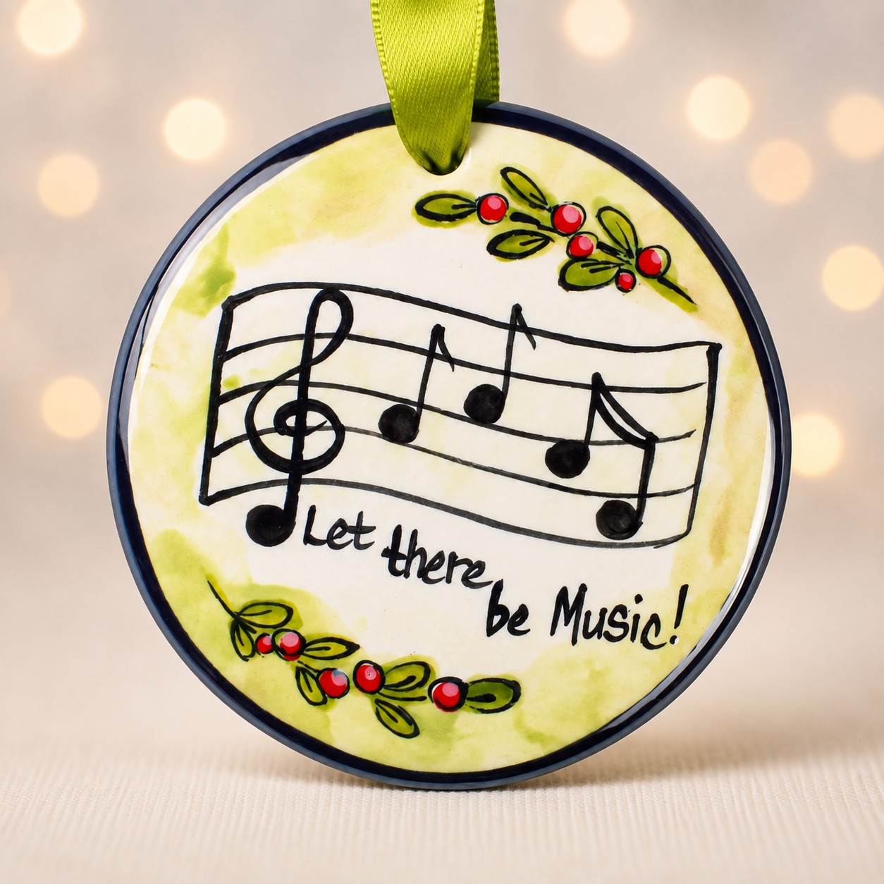 Music Notes Ornament